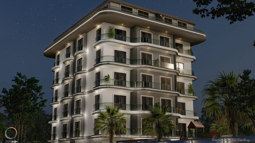 Новый жилой комплекс на стадии строительства в районе Кестель - Ракурс 7