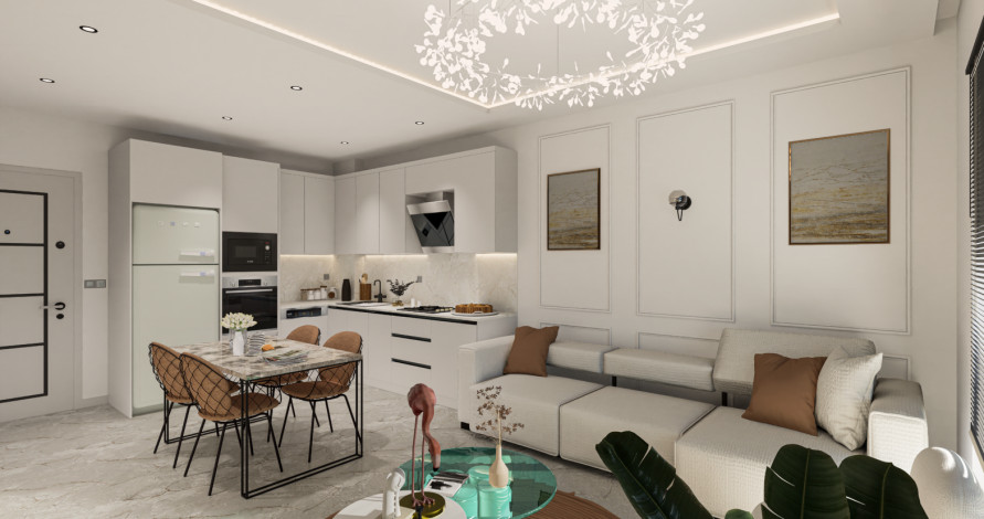 Новый жилой комплекс на стадии строительства в районе Кестель - Ракурс 9