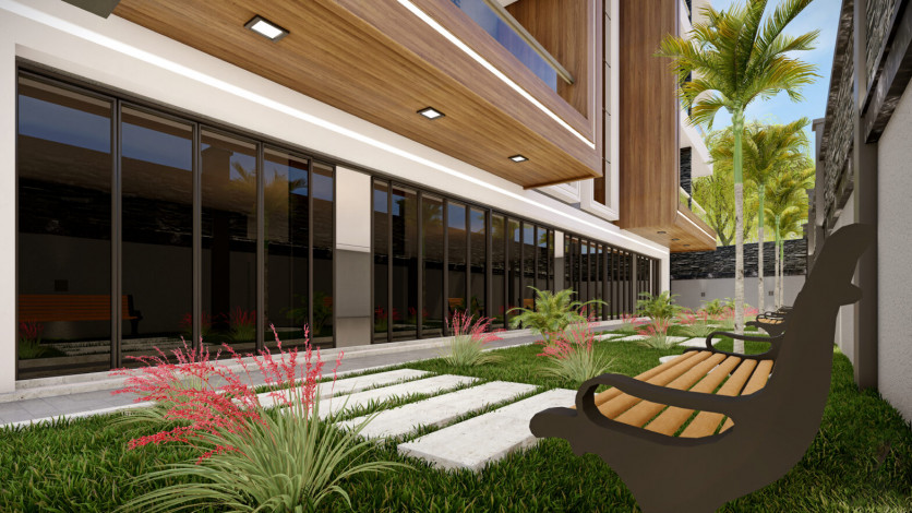 Квартира 1+1 в Махмутларе на завершающем этапе строительства по цене ниже застройщика, 56 м2 - Ракурс 4