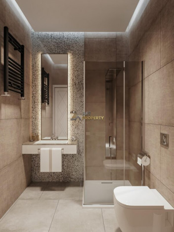 Квартира 1+1 в Махмутларе на завершающем этапе строительства по цене ниже застройщика, 56 м2 - Ракурс 28