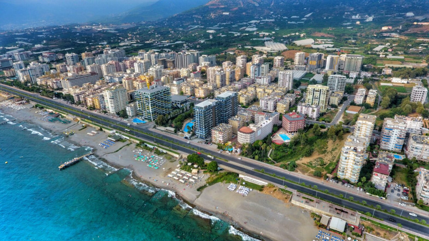 Апартаменты 1+1, 2+1, 3+1 в жилом комплексе на 1 береговой линии, район Махмутлар - Ракурс 14