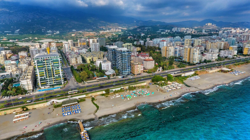 Апартаменты 1+1, 2+1, 3+1 в жилом комплексе на 1 береговой линии, район Махмутлар - Ракурс 19