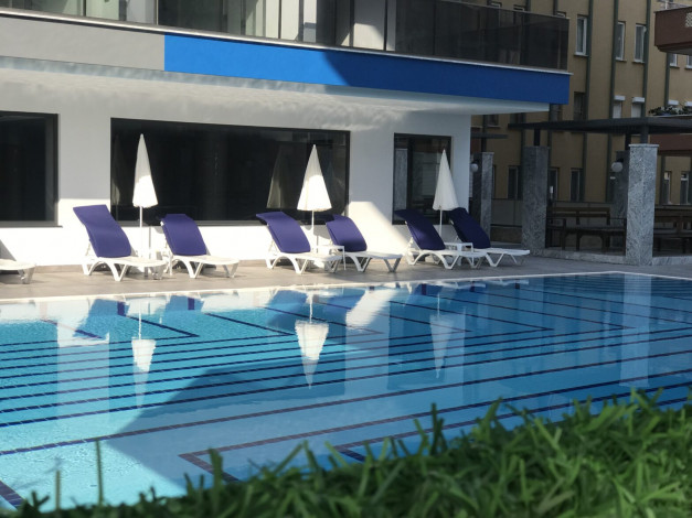 Апартаменты 1+1, 2+1, 3+1 в жилом комплексе на 1 береговой линии, район Махмутлар - Ракурс 24