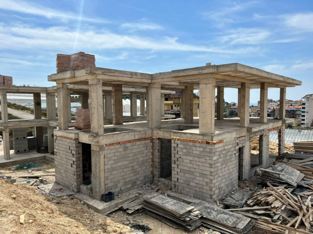 Проект вилл на стадии строительства 4+1, 220м2 в районе Авсаллар - Ракурс 22