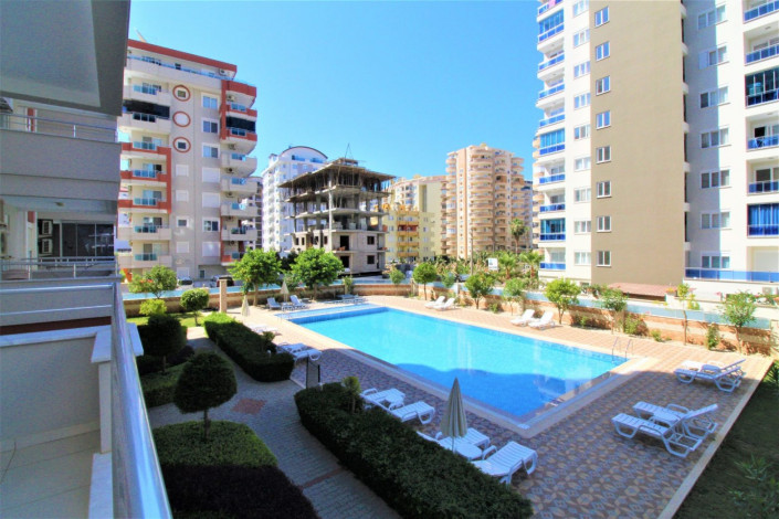 Шикарная квартира с мебелью  и бытовой техникой в 600 метрах от моря в Махмутларе, 70 м2 - Ракурс 14