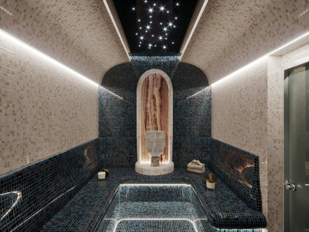 Квартира планировки 1+1, 50м2 в комплексе на стадии строительства, район Авсаллар - Ракурс 9