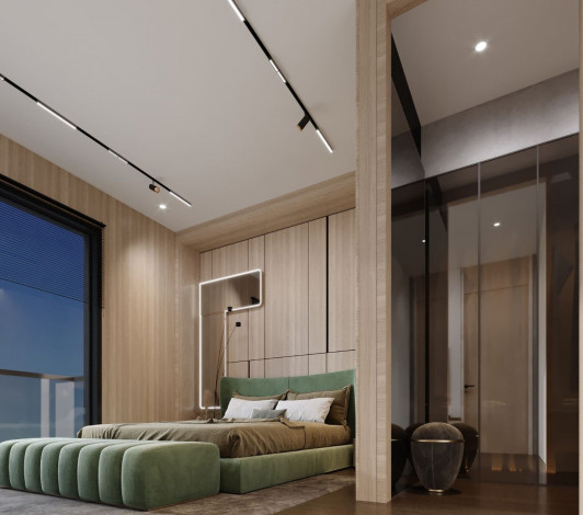 Апартаменты 1+1, 55м2 в комплексе на стадии строительства, район Тосмур - Ракурс 21