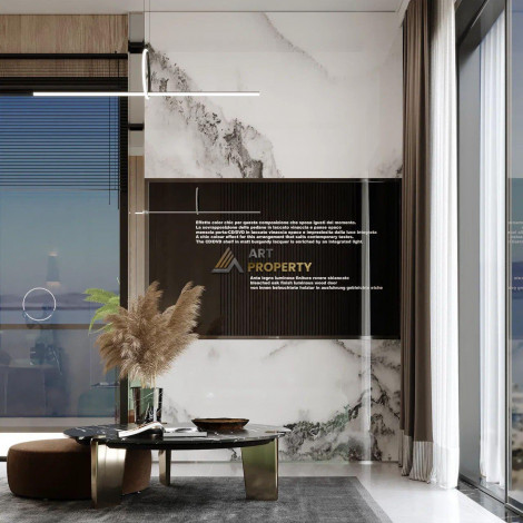 Апартаменты 1+1, 55м2 в комплексе на стадии строительства, район Тосмур - Ракурс 25