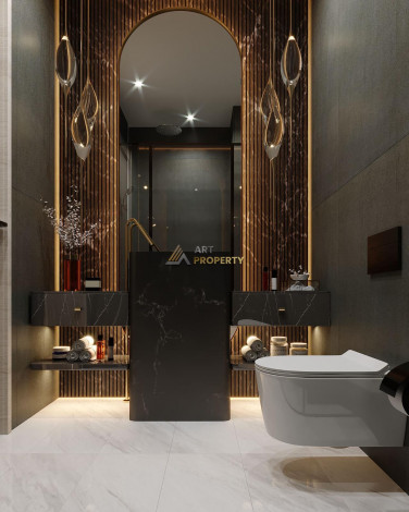 Апартаменты 1+1, 55м2 в комплексе на стадии строительства, район Тосмур - Ракурс 26