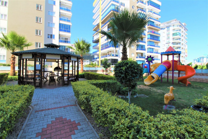 Шикарная квартира с мебелью  и бытовой техникой в 600 метрах от моря в Махмутларе, 70 м2 - Ракурс 22