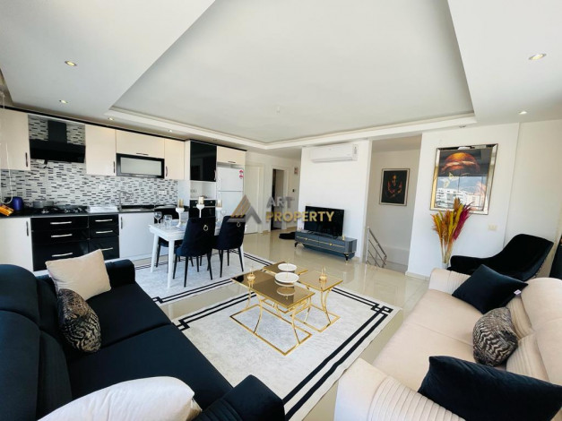 Видовой пентхаус планировки 2+1, 255м2 в районе Махмутлар - Ракурс 25