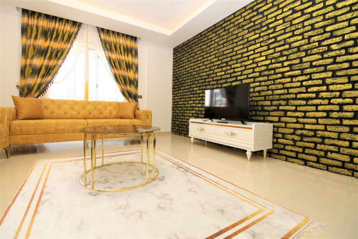 Двухкомнатная квартира с мебелью и техникой в Махмутларе, 77 м2 - Ракурс 2