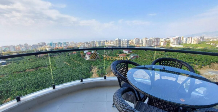 Новая квартира планировки 1+1, 65м2 с видом на море, районе Махмутлар - Ракурс 5