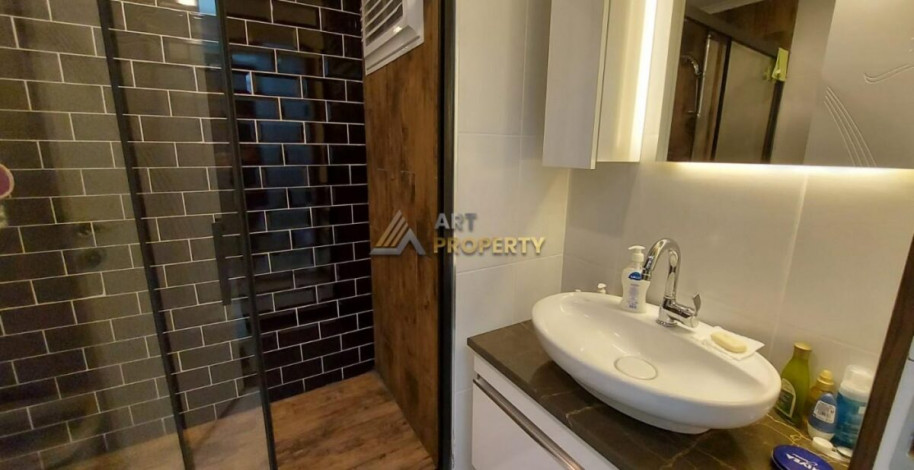 Новая квартира планировки 1+1, 65м2 с видом на море, районе Махмутлар - Ракурс 9