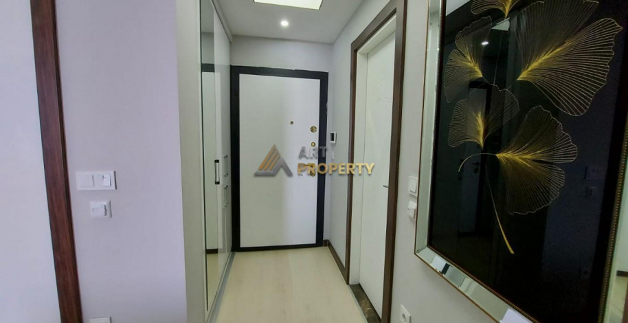 Новая квартира планировки 1+1, 65м2 с видом на море, районе Махмутлар - Ракурс 10