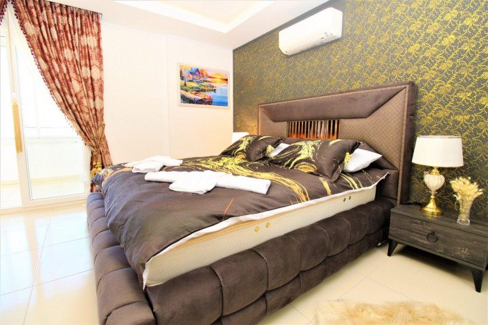 Двухкомнатная квартира с мебелью и техникой в Махмутларе, 77 м2 - Ракурс 11