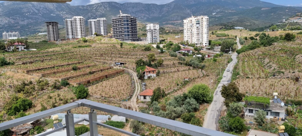 Апартаменты планировки 2+1, 120м2 в отличном жилом комплексе, Махмутлар - Ракурс 9