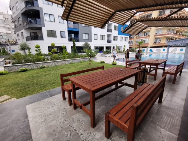 Квартира планировки 2+1, 85м2 в жилом комплексе в центре Алании - Ракурс 6