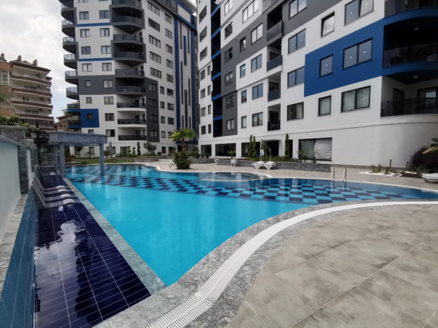 Квартира планировки 2+1, 85м2 в жилом комплексе в центре Алании - Ракурс 9