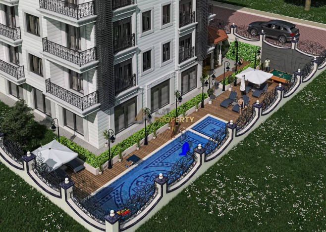 Двухкомнатная квартира в новом доме в районе Махмутлар, 55 м2 - Ракурс 5