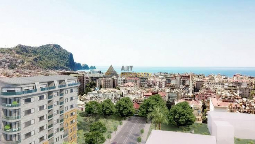 Квартира планировки 2+1, 85м2 в жилом комплексе в центре Алании - Ракурс 22