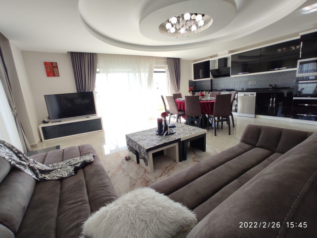 Меблированный пентхаус планировки 3+1, 250м2 в районе Махмутлар - Ракурс 43