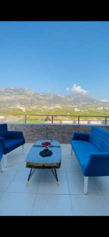 Пентхаус планировки 3+1, 200м2 с видом на море и на горы, Махмутлар - Ракурс 4