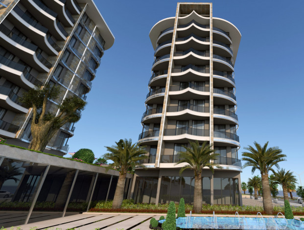 Новый проект от ведущего застройщика города Аланья, район Тосмур - Ракурс 8