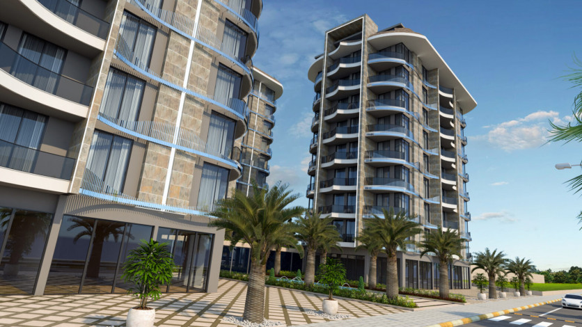 Новый проект от ведущего застройщика города Аланья, район Тосмур - Ракурс 11