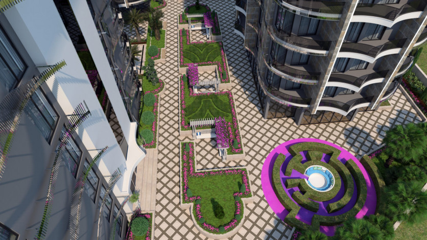 Новый проект от ведущего застройщика города Аланья, район Тосмур - Ракурс 17