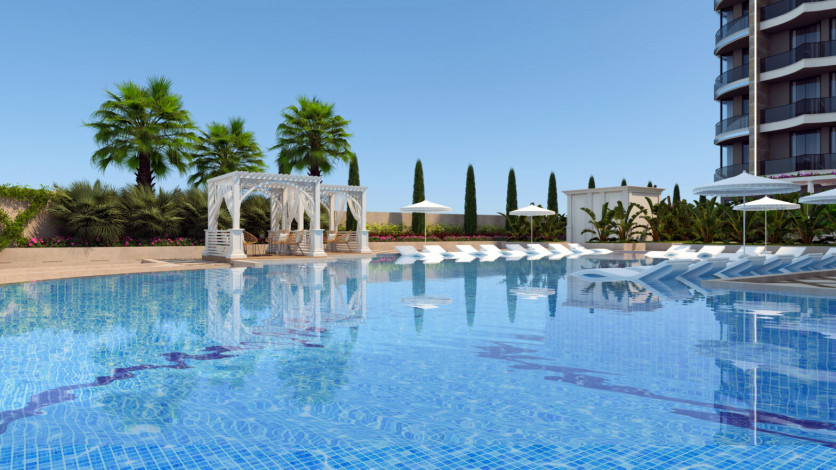 Новый проект от ведущего застройщика города Аланья, район Тосмур - Ракурс 22