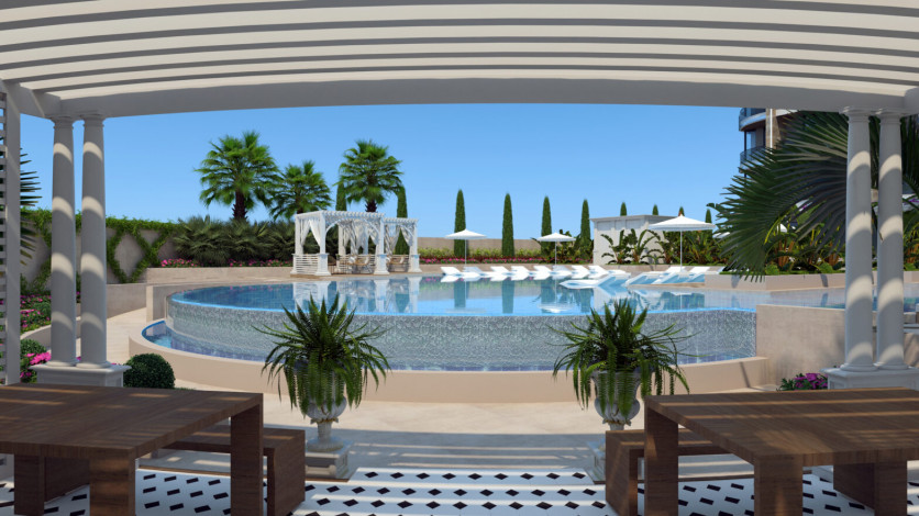 Новый проект от ведущего застройщика города Аланья, район Тосмур - Ракурс 23