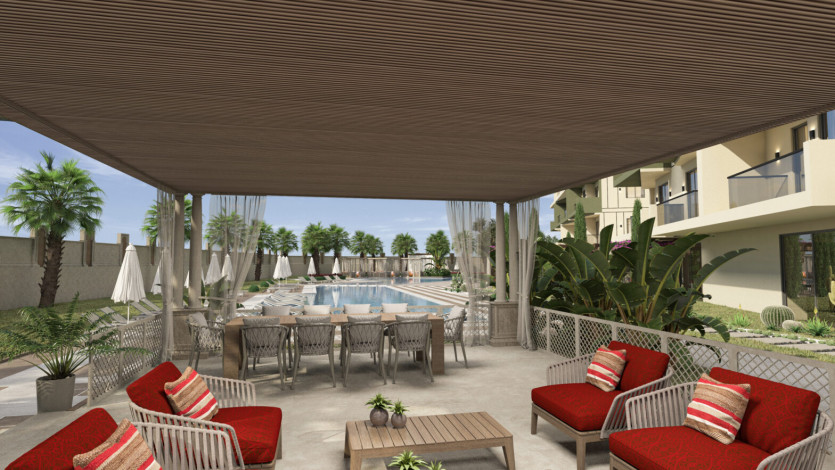 Роскошный проект в районе Демирташ от топового аланийского застройщика - Ракурс 5