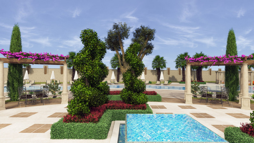 Роскошный проект в районе Демирташ от топового аланийского застройщика - Ракурс 8