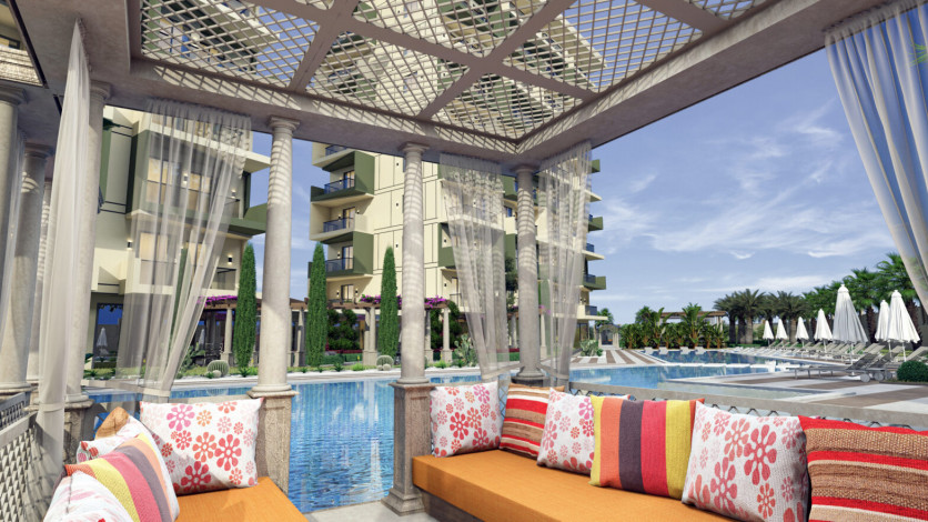 Роскошный проект в районе Демирташ от топового аланийского застройщика - Ракурс 11