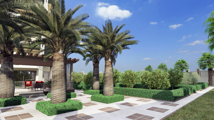 Роскошный проект в районе Демирташ от топового аланийского застройщика - Ракурс 20