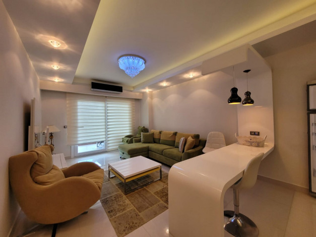 Апартаменты планировки 2+1, 115м2 в шикарном комплексе уровня отеля 5*, Махмутлар - Ракурс 2