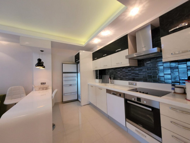 Апартаменты планировки 2+1, 115м2 в шикарном комплексе уровня отеля 5*, Махмутлар - Ракурс 3