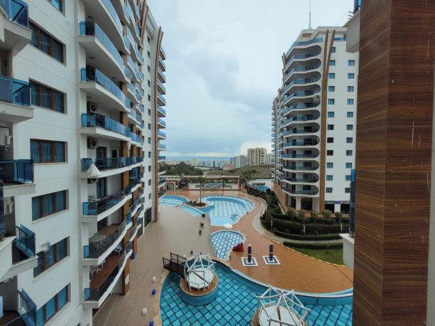 Апартаменты планировки 2+1, 115м2 в шикарном комплексе уровня отеля 5*, Махмутлар - Ракурс 9