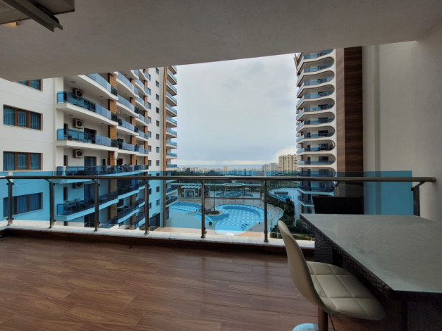 Апартаменты планировки 2+1, 115м2 в шикарном комплексе уровня отеля 5*, Махмутлар - Ракурс 11