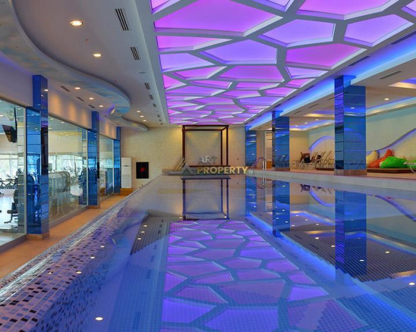 Апартаменты планировки 2+1, 115м2 в шикарном комплексе уровня отеля 5*, Махмутлар - Ракурс 20