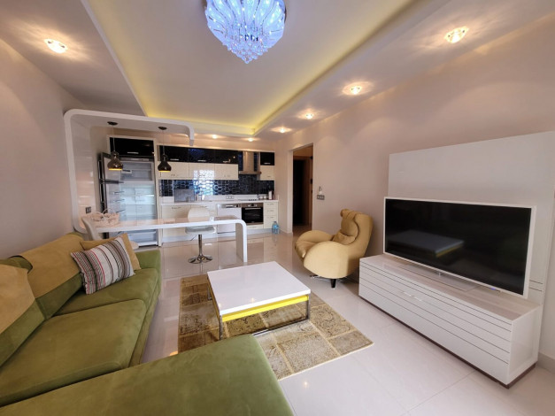 Апартаменты планировки 2+1, 115м2 в шикарном комплексе уровня отеля 5*, Махмутлар - Ракурс 23