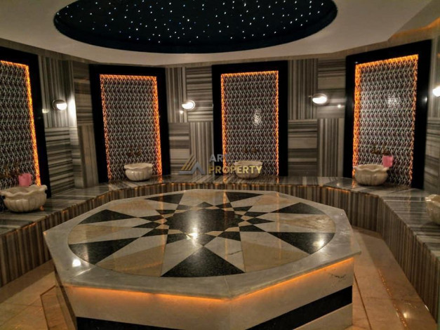 Роскошная квартира планировки 2+1 с видом на море, район Махмутлар - Ракурс 19