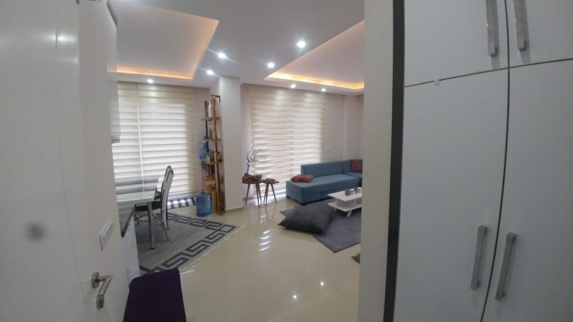 Меблированный садовый дуплекс планировки 2+1 у горной реки Дымчай - Ракурс 3