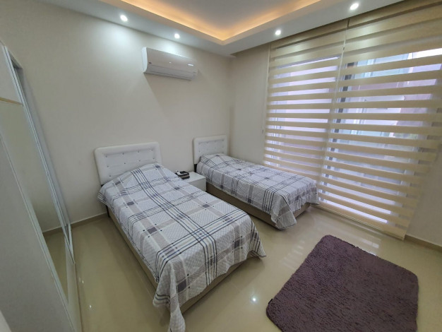 Меблированный садовый дуплекс планировки 2+1 у горной реки Дымчай - Ракурс 13