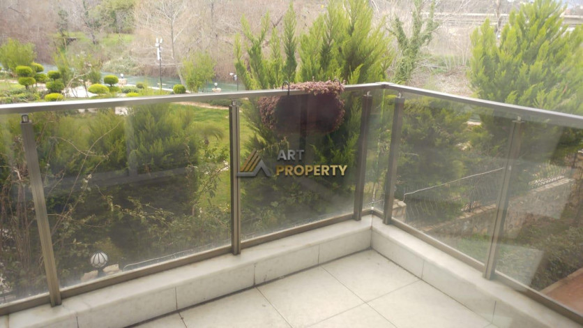 Меблированный садовый дуплекс планировки 2+1 у горной реки Дымчай - Ракурс 14