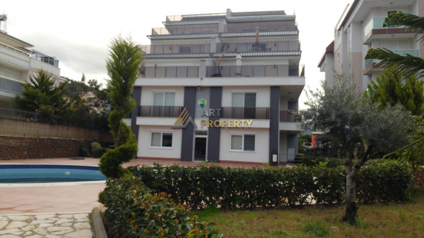 Меблированный садовый дуплекс планировки 2+1 у горной реки Дымчай - Ракурс 27