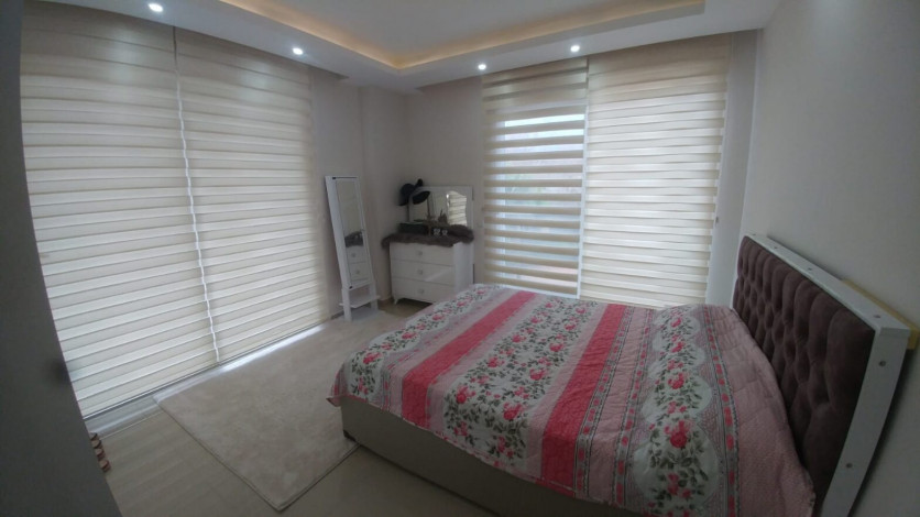 Меблированный садовый дуплекс планировки 2+1 у горной реки Дымчай - Ракурс 30