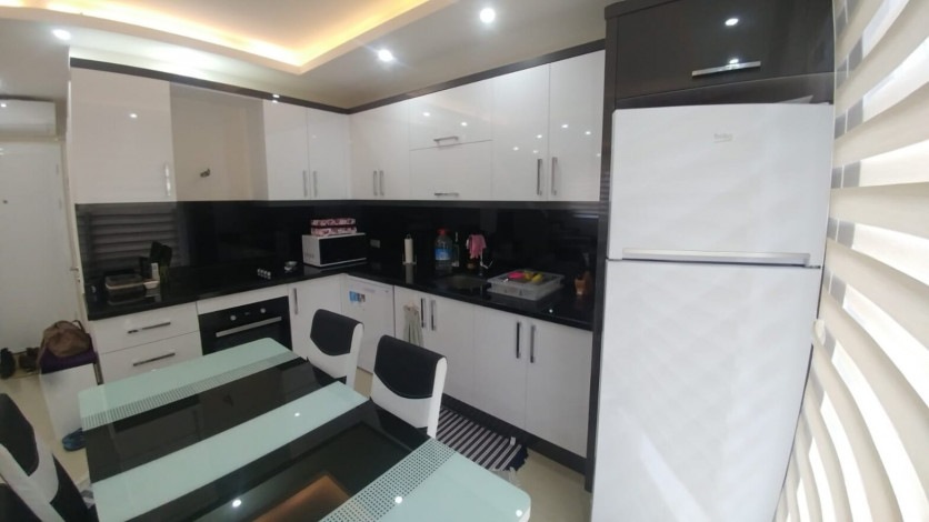 Меблированный садовый дуплекс планировки 2+1 у горной реки Дымчай - Ракурс 35