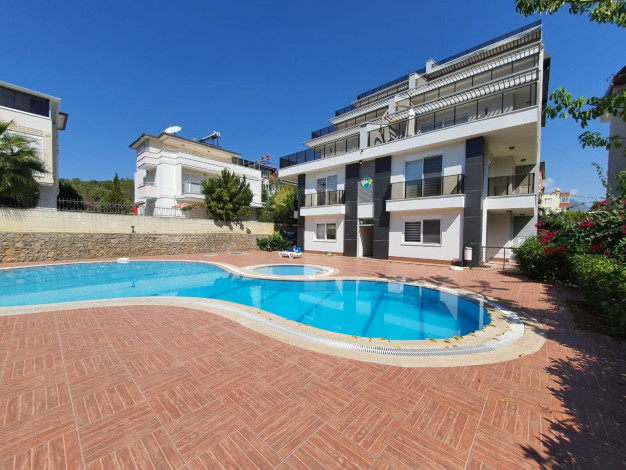 Меблированный садовый дуплекс планировки 2+1 у горной реки Дымчай - Ракурс 40